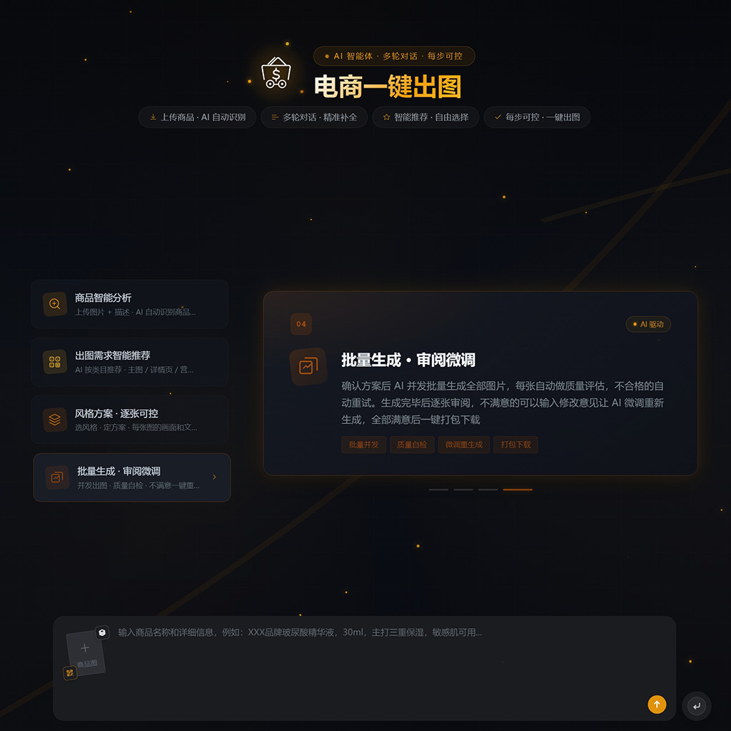 电商批量主图生成